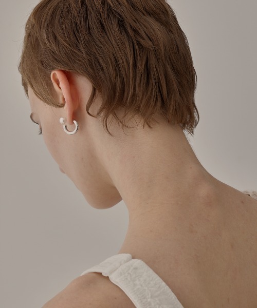 ピアス Pearl Hoops レディース メンズ_11
