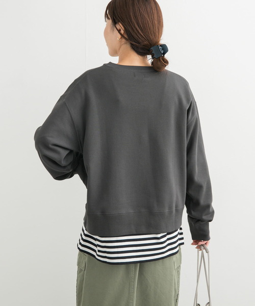 「URBAN RESEARCH DOORS」 スウェットカットソー MEDIUM オートミール レディース_画像6