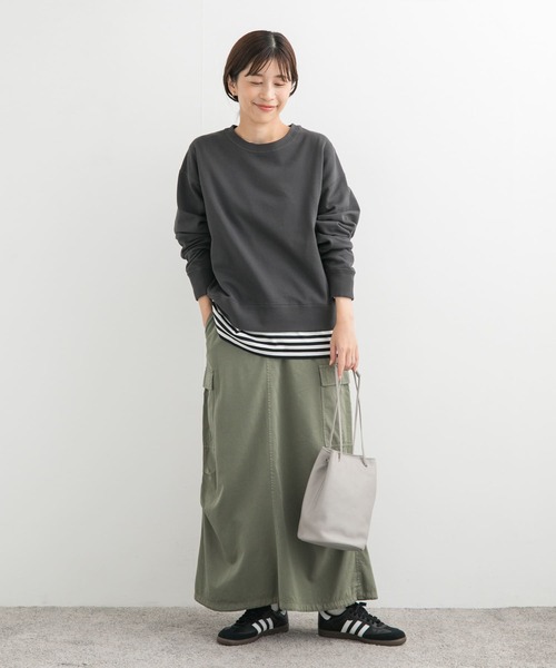 「URBAN RESEARCH DOORS」 スウェットカットソー MEDIUM オートミール レディース_画像9