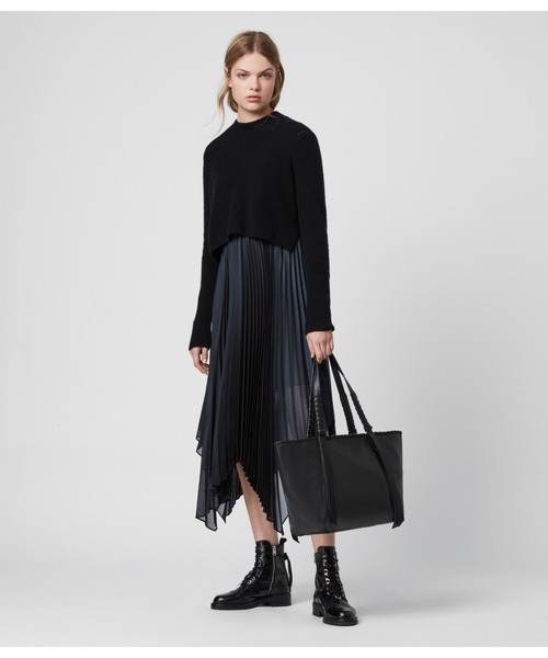 ALLSAINTS オールセインツ ブラック トートバッグ 新品未使用 ALLSAINTS（オールセインツ） トートバッグ ONE SIZE ブラック