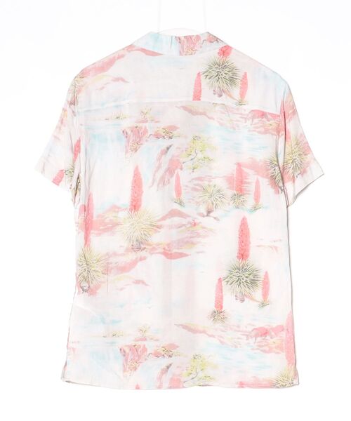 「ALLSAINTS」 半袖シャツ X-SMALL ピンク メンズ_画像2