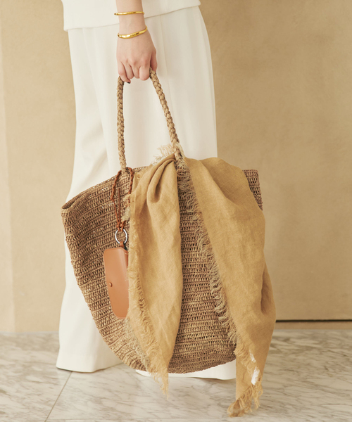 plage（プラージュ） かごバッグ カゴバッグ 「追加」RAFFIA BASKET