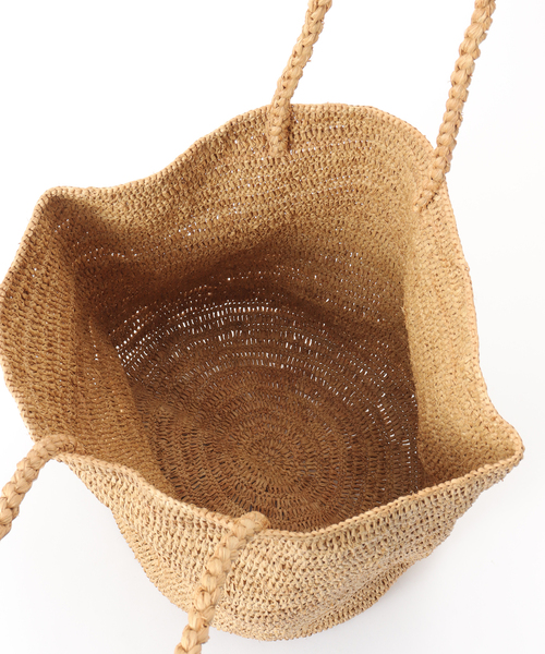 plage  カゴバック   新品 plage（プラージュ） かごバッグ カゴバッグ 「追加」RAFFIA BASKET