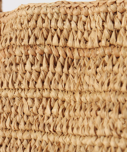 Plage カゴバッグ plage（プラージュ） かごバッグ カゴバッグ 「追加」RAFFIA BASKET
