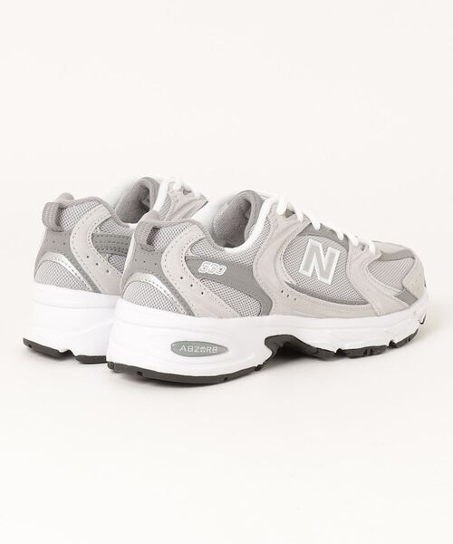 「New Balance」 ローカットスニーカー 24.5cm グレー メンズ_画像2