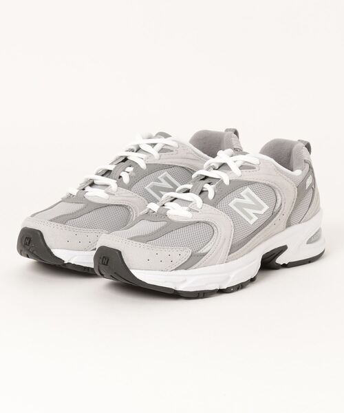 「New Balance」 ローカットスニーカー 24.5cm グレー メンズ_画像4