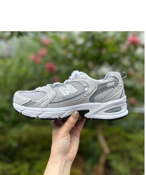 「New Balance」 ローカットスニーカー 24.5cm グレー メンズ_画像7