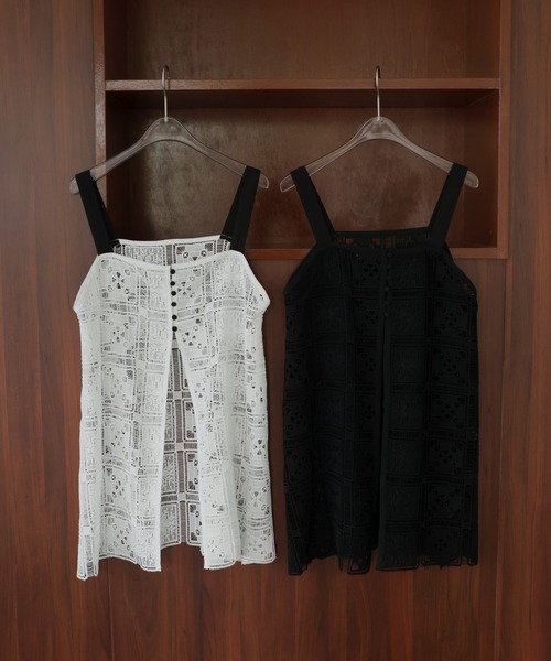 クロシェ編み チュニック ワンピース メール便】クロシェ編みワンピース／tops1229 | DAY CLOSET