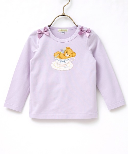 「panpantutu」 「KIDS」長袖カットソー 140cm ライトベージュ キッズ_画像2