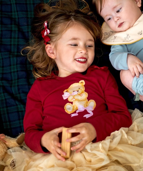 「panpantutu」 「KIDS」長袖カットソー 140cm ライトベージュ キッズ_画像7