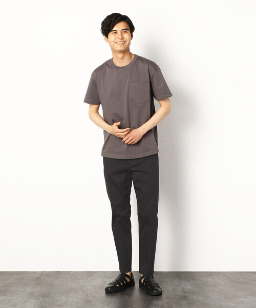 「COMME CA COMMUNE」 パンツ MEDIUM ベージュ メンズ_画像2