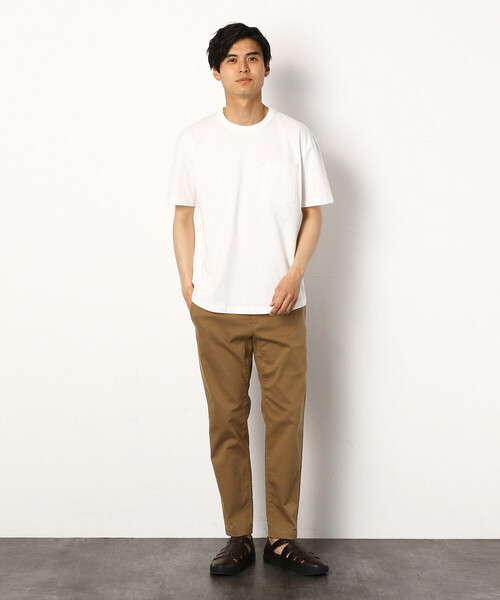「COMME CA COMMUNE」 パンツ MEDIUM ベージュ メンズ_画像4
