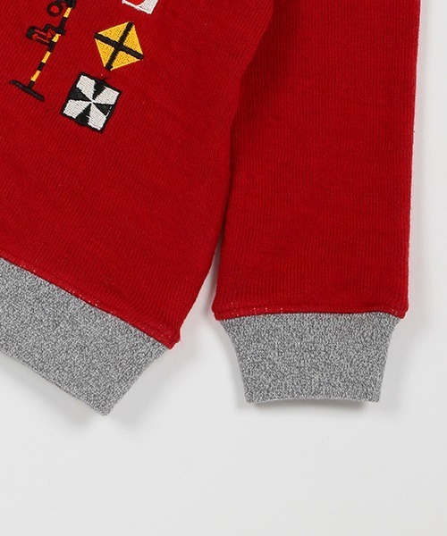 「kladskap」 「KIDS」長袖カットソー 100cm レッド キッズ_画像5