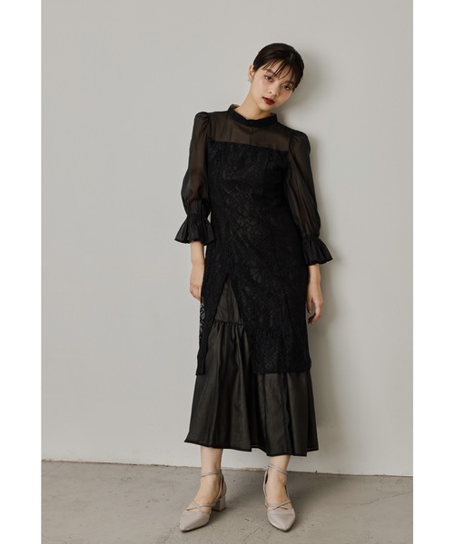 「niana」 7分袖衣装 M モカ レディース