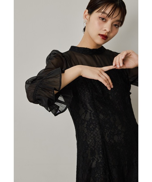 「niana」 7分袖衣装 M モカ レディース