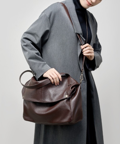 ショルダーバッグ バッグ 「 NiiNa / ニーナ 」高品質牛革2WAYソフト 