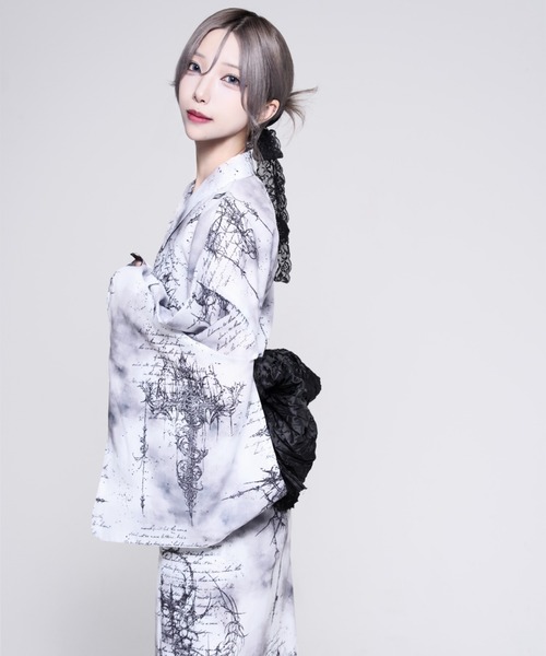 REFLEM（レフレム） 浴衣 「REFLEM/レフレム」総柄浴衣SET レディース
