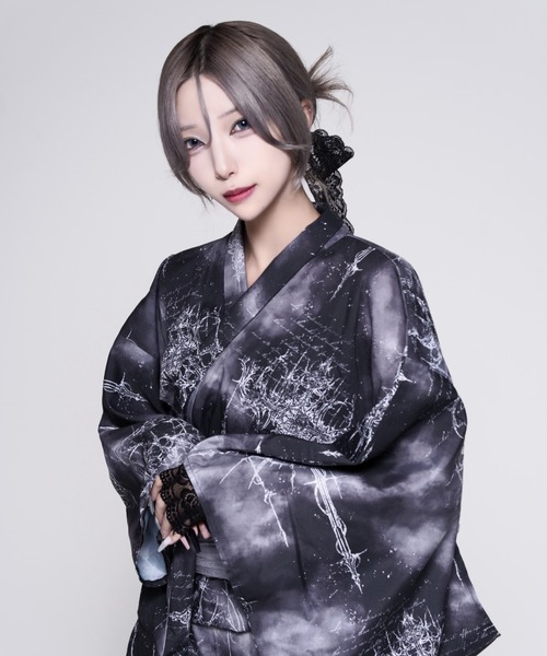 REFLEM（レフレム） 浴衣 「REFLEM/レフレム」総柄浴衣SET レディース