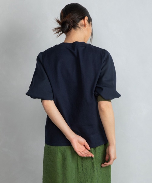 「MARECHAL TERRE」 半袖カットソー MEDIUM オフホワイト レディース_画像4