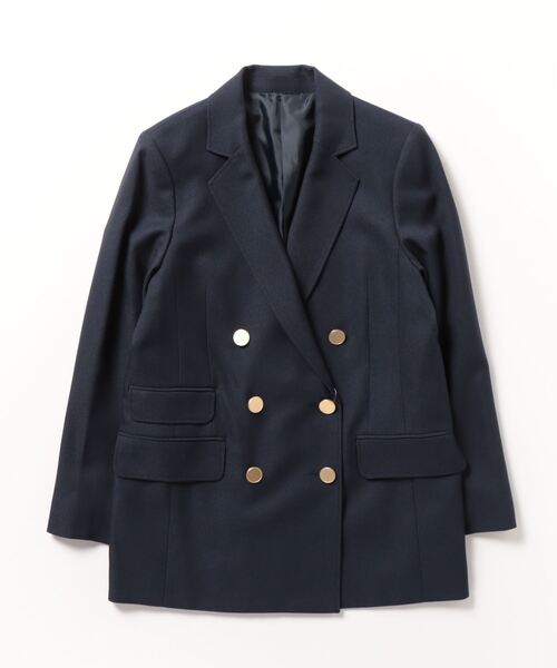 【極美品】SHIPS ネイビー ジャケット M SHIPS any 「SHIPS any」 ジャケット 38 ネイビー レディース