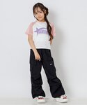 tシャツ メッシュドッキング半袖Tシャツ キッ...の詳細画像3