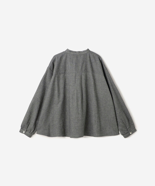 Danton（ダントン） 長袖シャツ 36 グレー レディース : ZOZOTOWN 