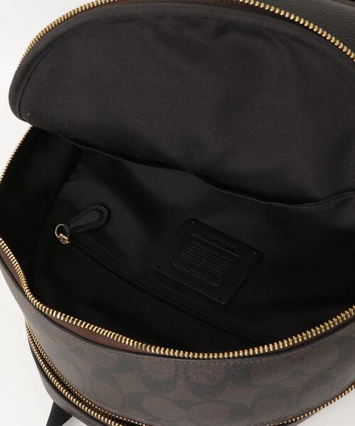 COACH（コーチ） シグネチャー コート バックパック - ブラック