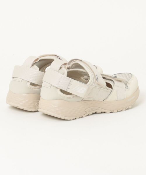 「New Balance」 サンダル 23.5cm ブラック メンズ_画像2