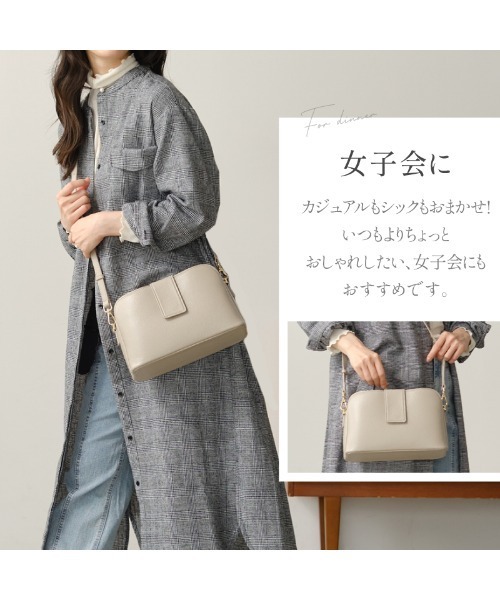 LASIEM（ラシエム） ショルダーバッグ FREE シルバー レディース