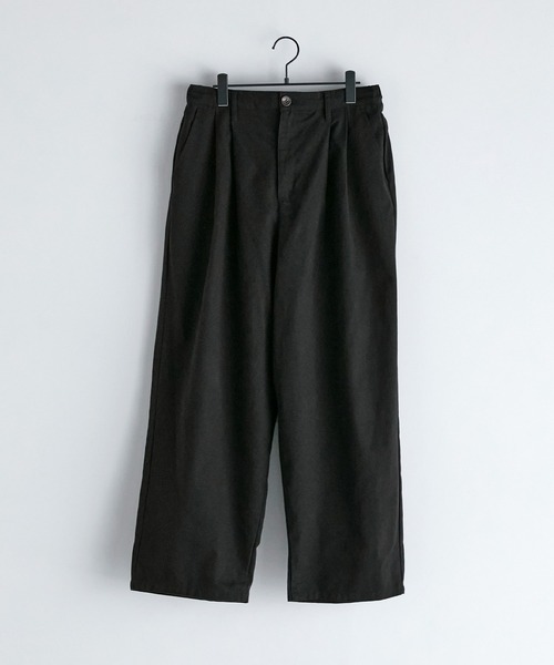 「MONO-MART」 チノパンツ L ベージュ メンズ_画像3