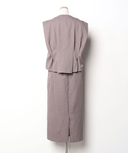 「ITEMS URBANRESEARCH」 セットアップ FREE ブラウン レディース_画像2