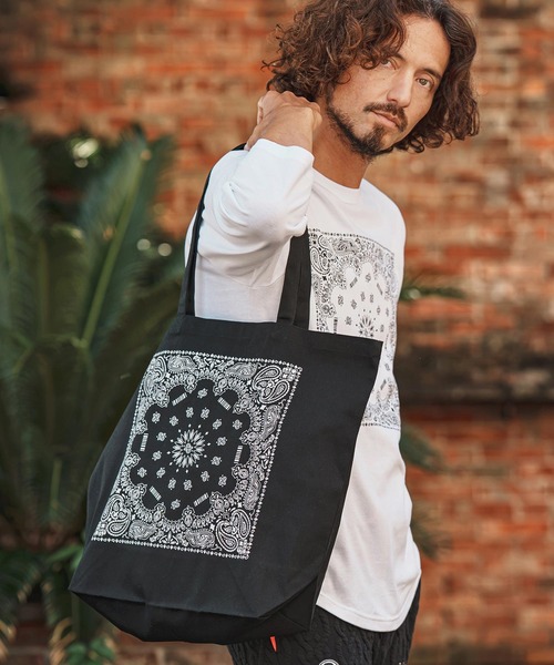 felkod（フィルコッド） トートバッグ mko13929- Bandana Print Tote