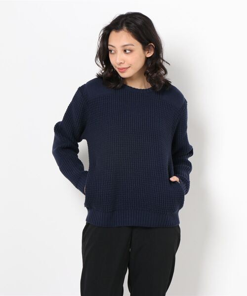 ニット レディース 「GROUPIE」グルーピー/ MILITARY PO KNIT｜zozo｜03