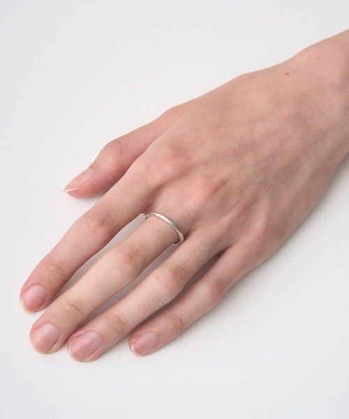 指輪 リング RING - FLAT - SILVER メンズ レディースの画像
