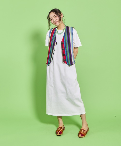 Goodwear ワンピース 「MADE IN USA」S/S POCKET ONEPIECE LONG
