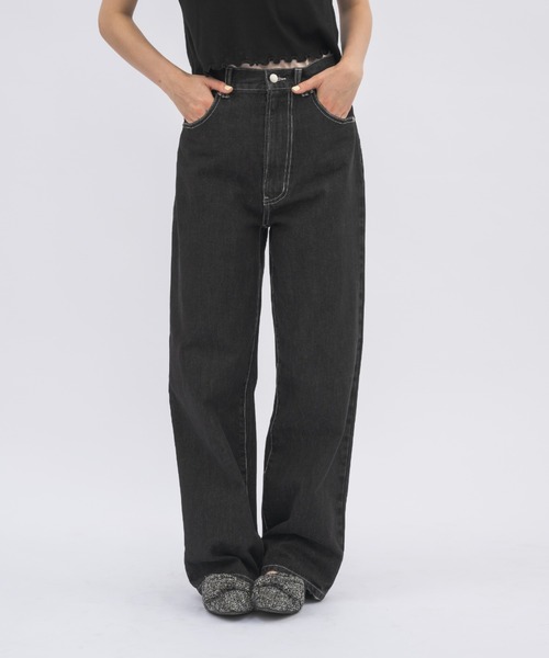 Mus❇︎プロフご確認ください ジーンズ デニム デニムパンツ Ufufu Denim Pants/ストレート