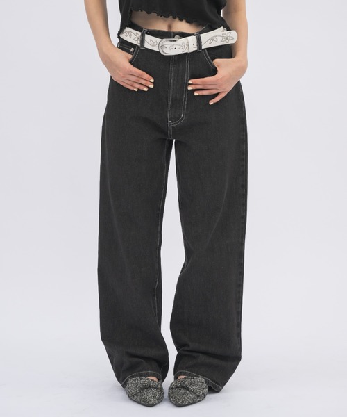 ジーンズ デニム デニムパンツ Ufufu Denim Pants/ストレート