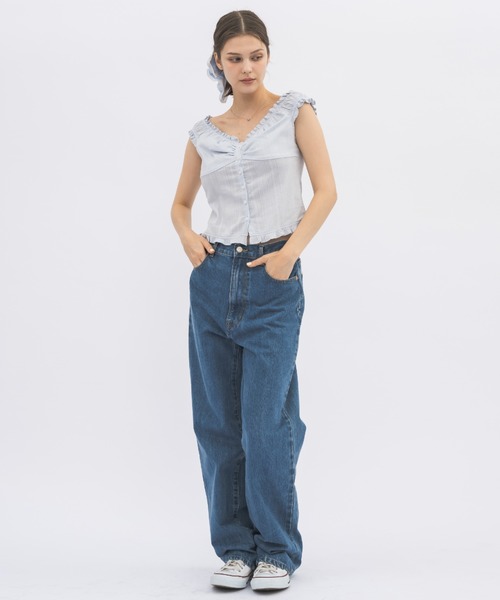 m1kuru様 デニム s ジーンズ デニム デニムパンツ Ufufu Denim Pants/ストレート