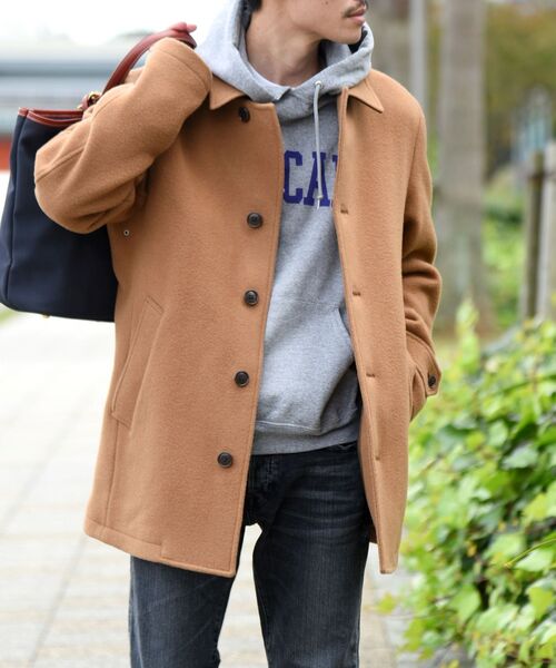 コート ピーコート Web限定 Ships スーパー100 S ソフトメルトン シングル ピーコート Zozotown Paypayモール店 通販 Paypayモール