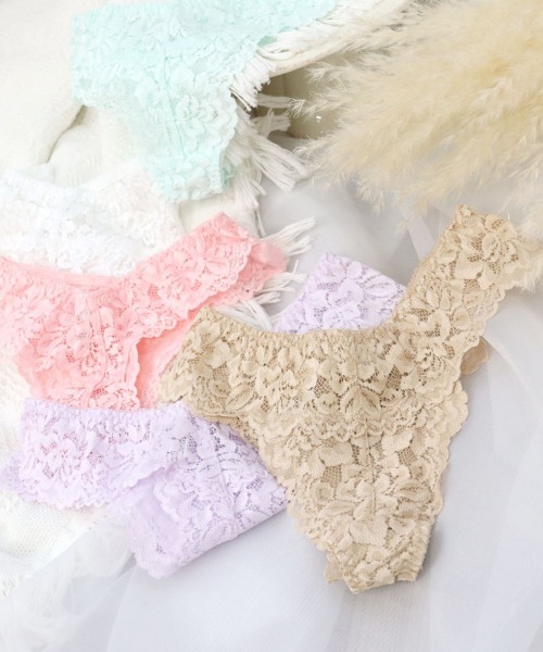 DONOBAN（ドノバン） ショーツ 総レース タンガ Tバック : ZOZOTOWN