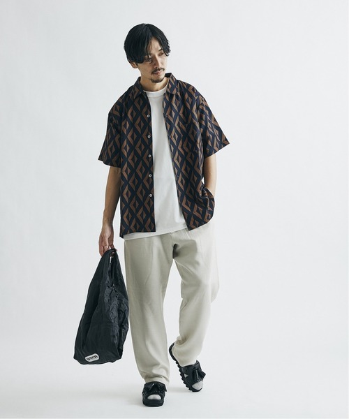 【人気】ジャーナルスタンダード ジオメパターン CPO　バードアイ　シャツ JOURNAL STANDARD シャツ 「GEOM PATTERN/ジオメパターン