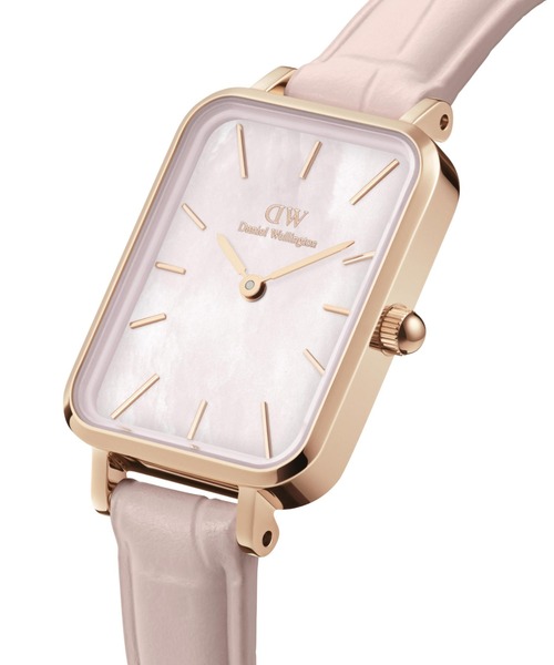 Daniel Wellington 腕時計 Quadro 20x26 Pressed Rouge RG MOP