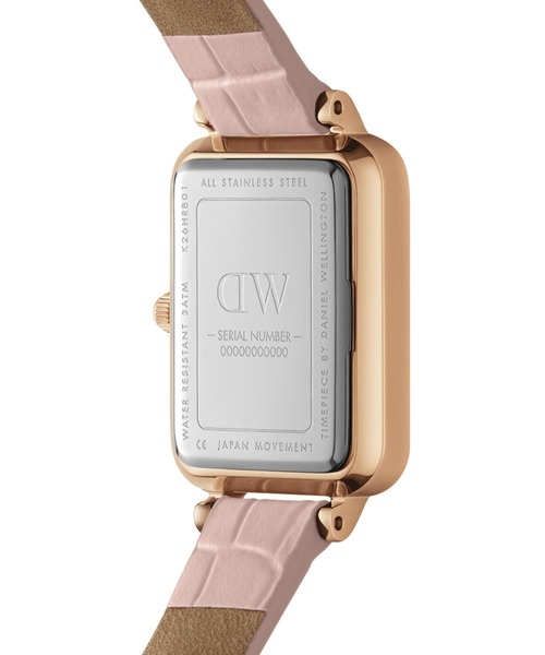 Daniel Wellington 腕時計 Quadro 20x26 Pressed Rouge RG MOP