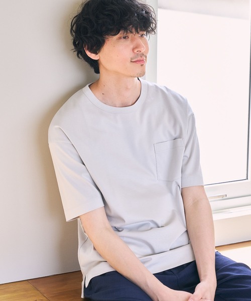 GLOBAL WORK（グローバルワーク） tシャツ Tシャツ 抗菌クリーンTee