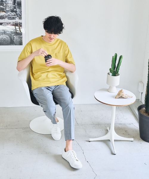GLOBAL WORK（グローバルワーク） tシャツ Tシャツ 抗菌クリーンTee