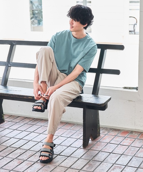 GLOBAL WORK（グローバルワーク） tシャツ Tシャツ 抗菌クリーンTee