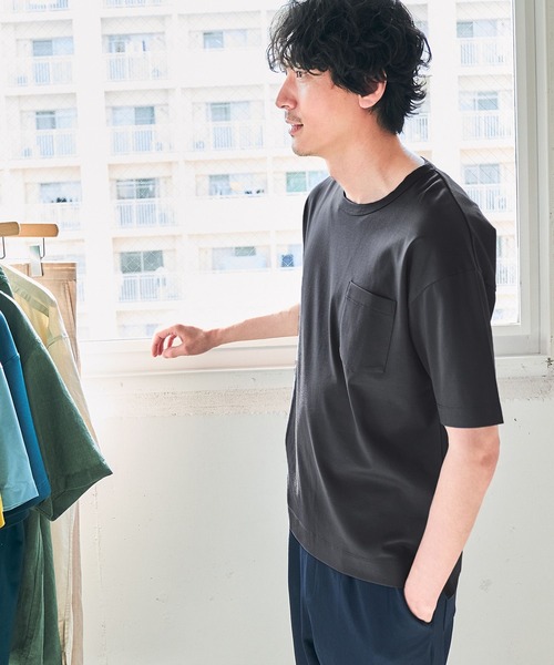 GLOBAL WORK（グローバルワーク） tシャツ Tシャツ 抗菌クリーンTee