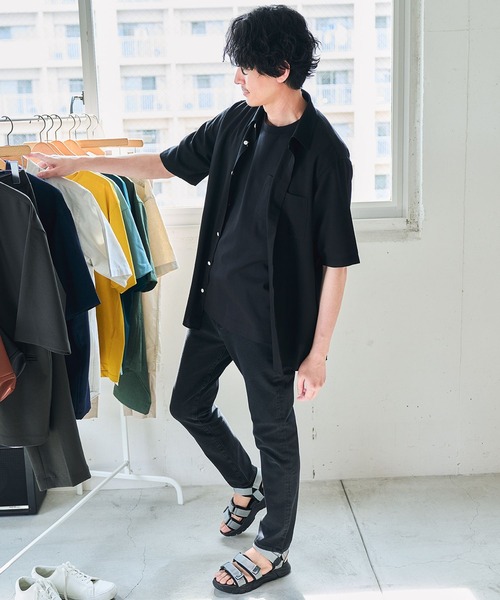 GLOBAL WORK（グローバルワーク） tシャツ Tシャツ 抗菌クリーンTee