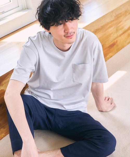 GLOBAL WORK（グローバルワーク） tシャツ Tシャツ 抗菌クリーンTee