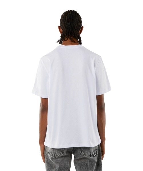 MSGM tシャツ 「Basic Color」ミニロゴ クルーネックTシャツ